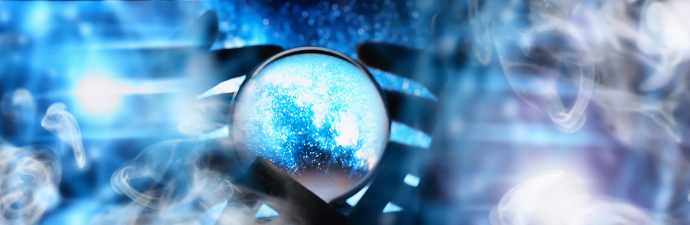 Sfondo sfera di cristallo